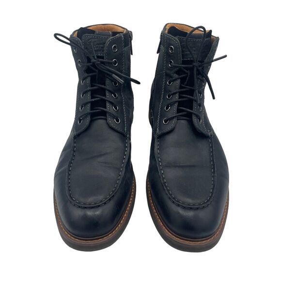 Florsheim Mens Chalet Cap Toe Boot Black Size 8 M - Picture 3 of 11